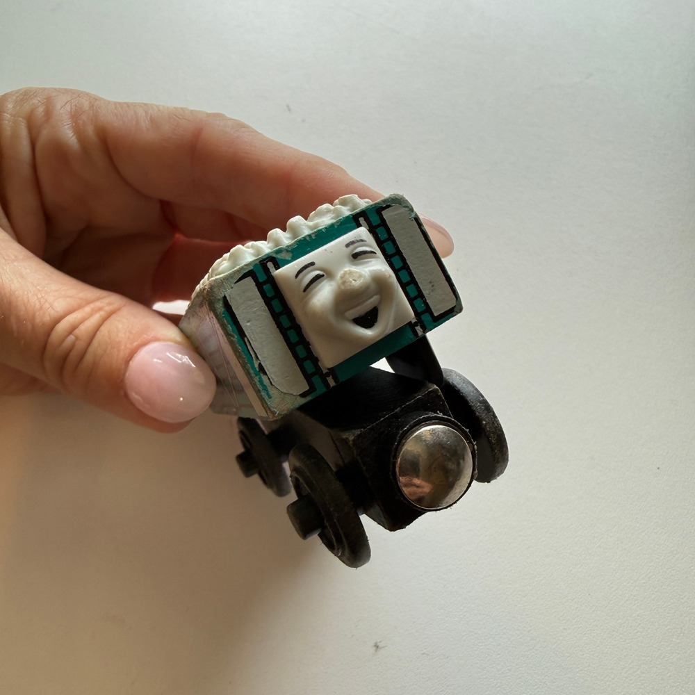 Thomas & Friends Wooden Railway Rickety Troublesome Truck Teal Train Car